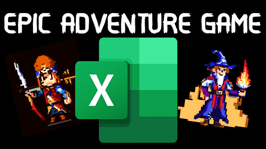 I made an EPIC Adventure GAME in EXCEL